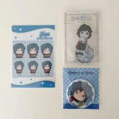 鬼滅の刃 ufotable ゆらふわふぉと 缶バッジ 冨岡義勇 3個セット