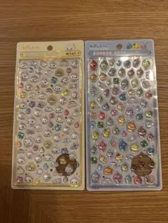 ボンドロシールmini 2枚セット　しずくちゃん(みるみるちゃん、森の仲間達)