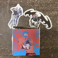 ジョジョの奇妙な冒険 ステッカー　ピック2枚セット