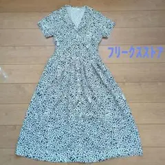 FREAK'S STORE 花柄シャツワンピース 半袖