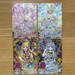 ひみつのアイプリ　カード4枚セット