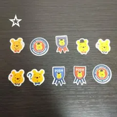 ディズニー  くまのプーさん  フレークシール ♡