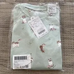 『新品未使用』猫柄 ルームウェア 90cm