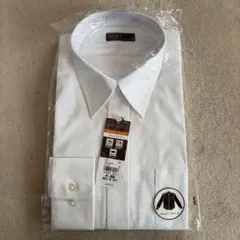 メンズストレッチビジネスシャツ Mサイズ ホワイト