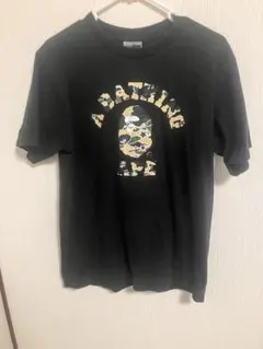 初期タグ　BAPE カモフラージュ Tシャツ 黒のサムネイル