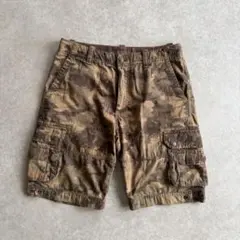 00s Eddie Bauer カーゴショーツ 迷彩 デジカモ ツリーカモのサムネイル