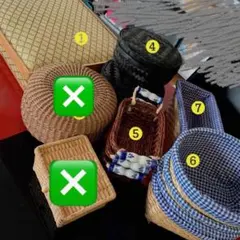 ▼値下げ▼ 籐籠 蓋つき 陶器取手付き各種