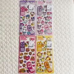 【正規品】平成はっぴーフォン サンリオ 4枚set✩⡱