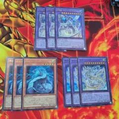 遊戯王　新規 終撃竜サイバーエンドドラゴン 機光竜サイバードラゴン　デッキパーツ