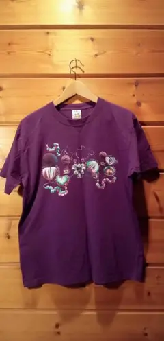 希少L Bjork 来日公演 オフィシャルTシャツ PLUM TEE