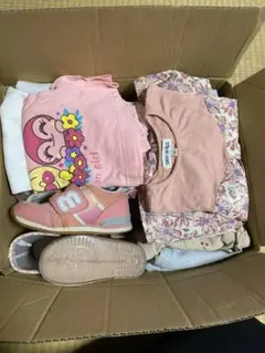 【まとめ売り】【90〜95cm】【28点】女の子子供服　アンパンマン　ミキハウス