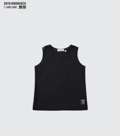 ANYA HINDMARCH UNIQLO タンクトップ 黒 XL