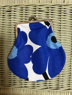 マリメッコ　がま口ポーチ　小