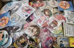 アニメノンジャンル缶バッジ大量約580個まとめ売りセット