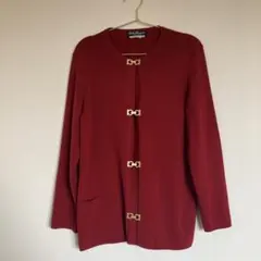 フェラガモ　ウール　カーディガンのサムネイル