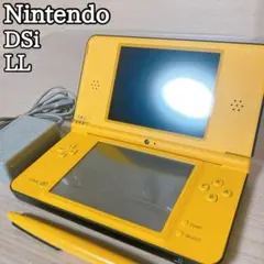 ニンテンドー Nintendo DSi LL イエロー 本体 ペン 充電器付き