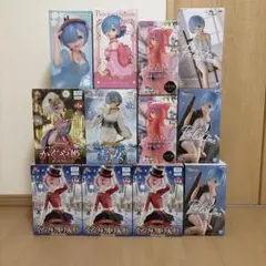 Re:ゼロから始める異世界生活 レム ラム　フィギュア 12体セット