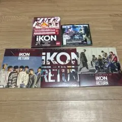 iKON RETURN CD DVD 5枚セット