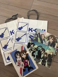 けいおん！下敷きと限定ショッパーセット