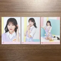 イコラブ　生写真 アリーナツアー2025② 宝石衣装 野口衣織　直筆　ヒキ イコラブ 野口衣織 アリーナツアー2025衣装 黒衣装 直筆 生写真