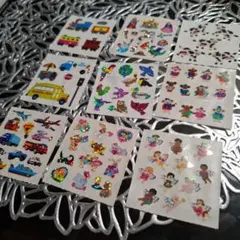 子供向けホログラムシールセット 9シート