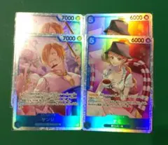 ワンピースカード 神速の拳　サンジ ナミ