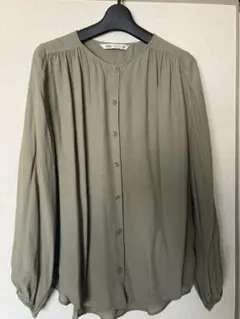 ZARA ザラ　バルーンスリーブブラウス