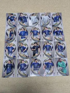 EPOCH 2025/26 サッカー日本代表　レギュラーカード20枚セット