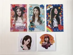 IZ*ONE ウンビ　トレカ&ステッカー