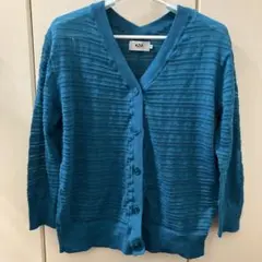 AZUL BY MOUSSY シャドーボーダーニットカーディガン