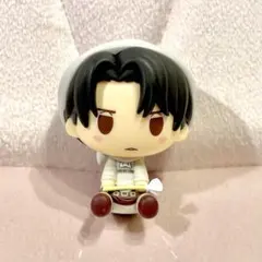 進撃の巨人 一番くじ 壁の外の世界 ちょこのっこフィギュア リヴァイ お掃除