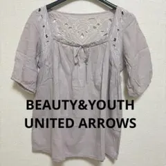 BEAUTY&YOUTH UNITED ARROWS刺繍ブラウス コットン100のサムネイル