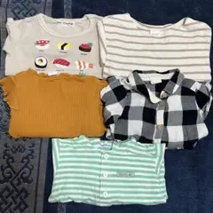 トップス　長袖　70cm 5点セット　まとめ売り　ベビー