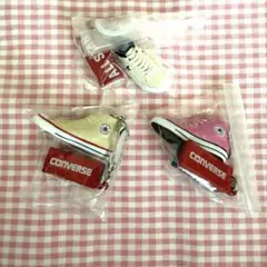 コンバース　converse ガチャ　めじるしアクセサリー　3点