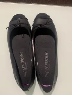 PUMA SOFTFOAM+ フラットシューズ ⭐︎24.5美品