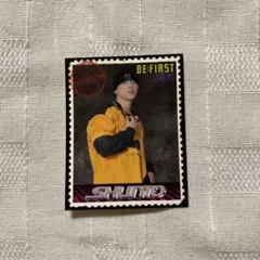 BE:FIRST SHUNTO GRITシークレットステッカー