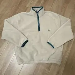 フリースハーフジップ