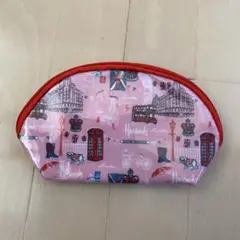 ハロッズ　ラウンドポーチ