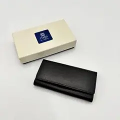 未使用 箱付 CYPRIS キプリス レザー三つ折ペンケース スマートケース