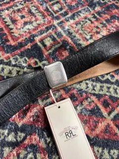 塩川凜人【新品未使用】RRL ダブルアールエル高級 レザーベルト 塩川凜人様専用【新品未使用】RRL ダブルアールエル高級 レザーベルト