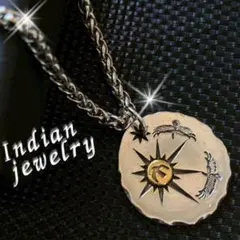 アメリカ硬貨 太陽マーク トップのみ / シルバー925 ハンドメイド