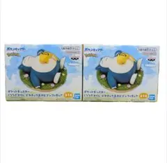 ポケモン くつろぎタイム ピカチュウ&カビゴン フィギュア 2セット！