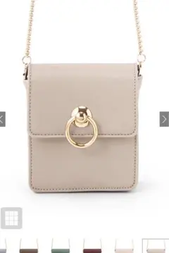 GRL 2Wayチェーンショルダーミニバッグ　ショルダーバック