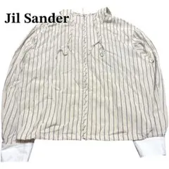 JIL SANDER フードジャケット ストライプ ジップアップ ブルゾンのサムネイル