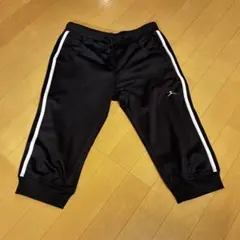 ダンスキン　ハーフパンツ ブラック サイドラインのサムネイル