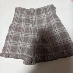 NICE CLAUP ナイスクラップ チェック柄ショートパンツ