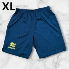 ペナルティ 吸汗速乾 シャドーストライプ ハーフパンツ 紺 メンズO(LL)のサムネイル