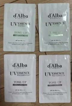 ダルバ d'Alba 日焼け止めクリーム トーンアップサンクリーム 3ml ×4