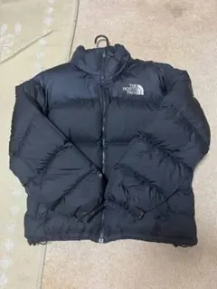 希少！超美品！ノースフェイス センターロゴ ヌプシ ダウンジャケット 700 L
