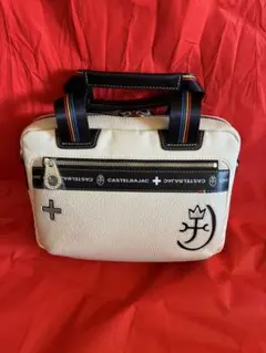 CASTELBAJAC ホワイト トートバッグ